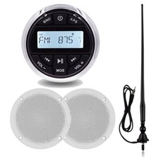Marine Audio Bluetooth Boot Radio Wasserdicht und Lautsprecher und Antenne
