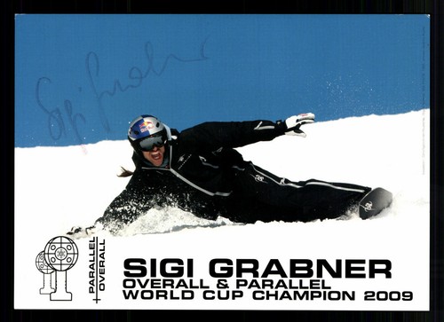 Sigi grabner autogrammkarte - grabner,