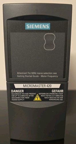 Siemens micromaster 420 - siemens,