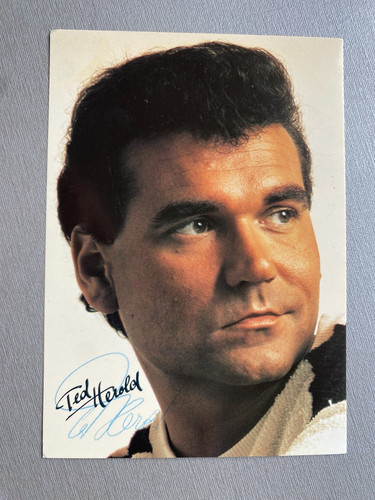 Ted herold signed - (†2021),