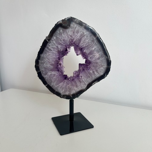 Amethyst portal geode ring - portal,