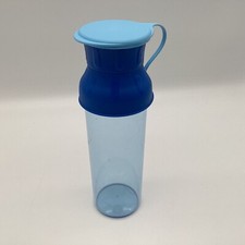 XH20 - Tupperware - Junge Welle - Trinkflasche - Kanne - Blau Mit Deckel - Drehv