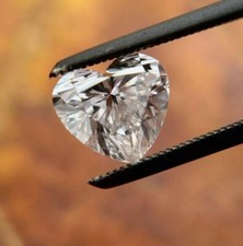 Lose Cvd Diamant 0.25 Karat Kunstdiamanten Grown 1 PC Herz Form If Klarheit 4 MM