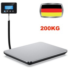 Lagerwaage Platformwaage 200 KG Digital Paketwaage Lager Marktwaage Waage