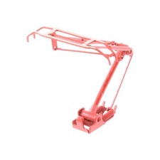 Sommerfeldt Einholmstromabnehmer DB rot lackiert H0 Art. 666 - NEU