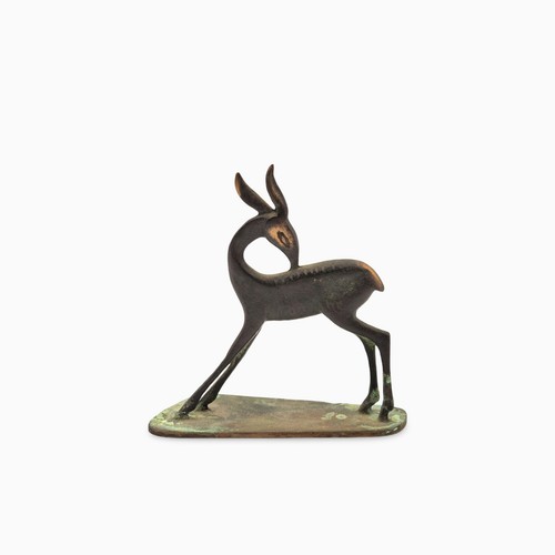 Hagenauer bronze gazelle - hagenauer,