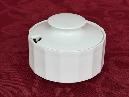 Polygon zuckerdose groß weiß - zuckerdose,
