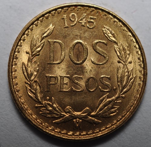 1945 mexiko zwei - zwei, gold