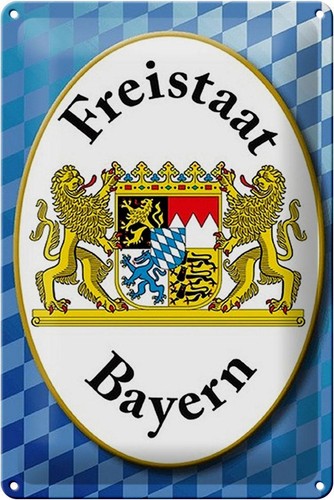 Blechschild spruch 20x30 - 20x30, cm