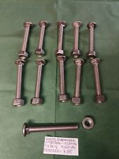?Z35? 11 X Edelstahl Schlossschrauben Mutter M12x100mm Flachkopfschrauben V4A 
