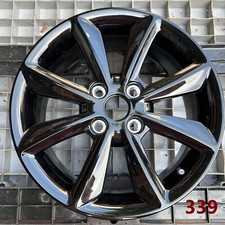 1 x Original Ford Fiesta MK7 IV Schwarz Alufelge 6,5Jx16 Zoll ET47,5 H1BJ1007C1A