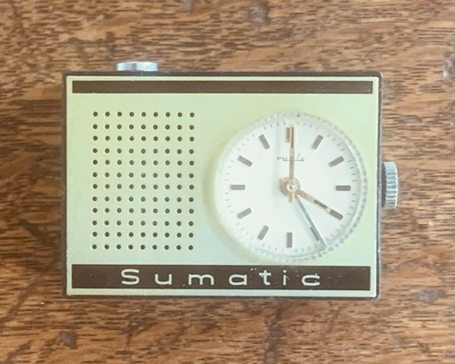 Sumatic vintage reisewecker - sumatic,