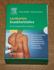 Lernkarten Krankheitslehre für die Heilpraktikerausbildung. Wittpahl. Elsevier.