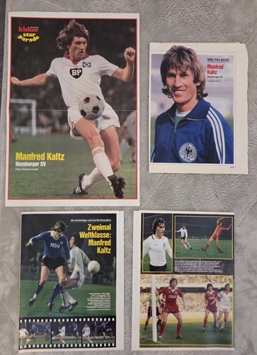 Manfred kaltz hsv poster - manfred,