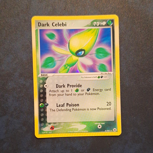 Pokémon dark celebi 101 ex - pokémon, 4/101
