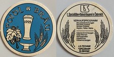 Bierdeckel aus Österreich (A) Pottenstein Poidl Bräu