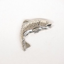 Forelle pin anstecknadel - forelle, fisch