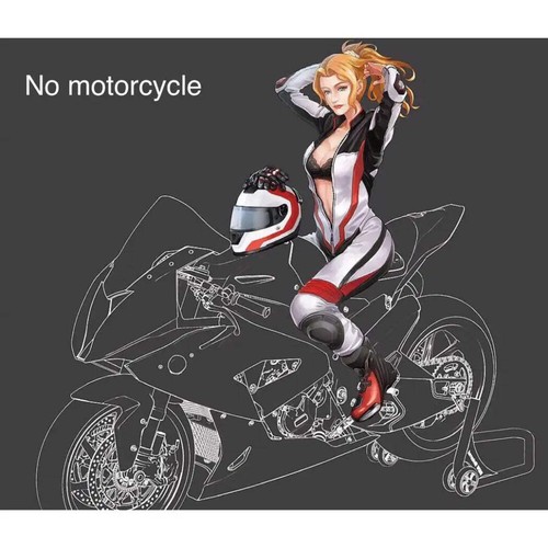 Resin model kit beautiful - 1/9,