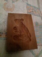 Holzmodel Springerle Frosch Froschkönig 7,5x5,5cm Form Backen Märchen