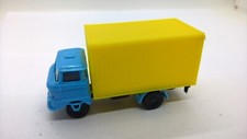 Espewe minicar IFA W50 L Koffer-LKW blau gelb (75)