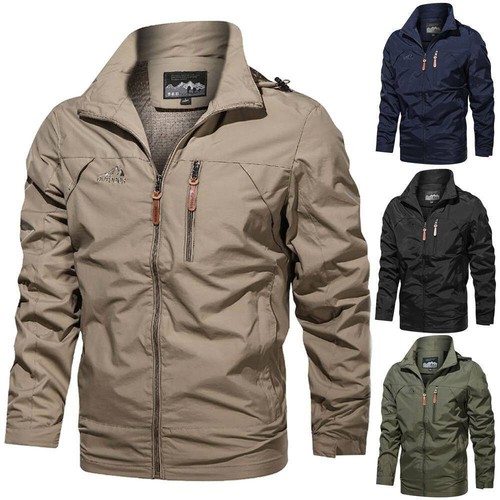 Herren jacke kapuze windjacke - jacke,