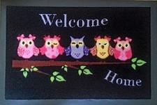 Fußmatte Fußabtreter  Eulen