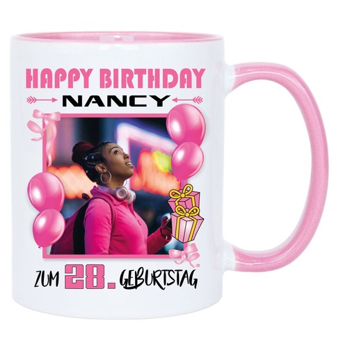 Fototasse geburtstag happy - fototasse,