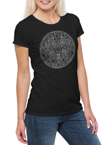 Aztec mandala damen shirt - aztec, t-shirt