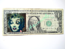 a) ANDY WARHOL: US 1$ BANKNOTE