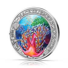 Österreich 3 Euro 2025 Nacktkiemerschnecke Cu/Ni hgh Meereswelten Farbe #11