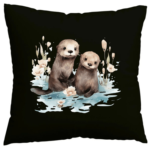 Kissenbezug otter fischotter - kissenbezug,