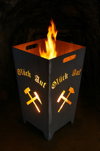 Feuerkorb glück auf - feuerkorb,