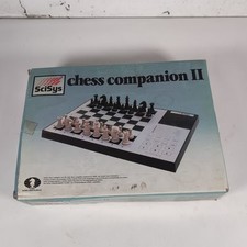 SciSys Chess Companion 2 Schachcomputer Originalverpackt Funktioniert