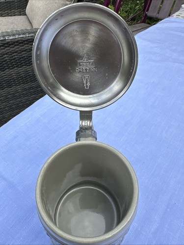 Bierkrug zinndeckel gerzit - zinndeckel,