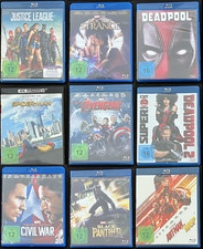 Marvel & DC Blu-ray Sammlung -