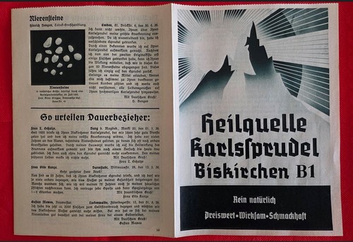 1937 heilquelle karlssprudel - 1937,