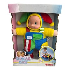 Simba Baby Clown Harlekin Feinmotorik Druckknopf Klettverschluss lernen bunt NEU