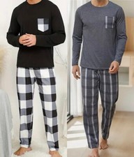 Schlafanzug Herren Pyjama