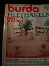 Burda Special E 134   Filethäkeln    Decken  Gardinen 82 Modelle  zur Auswahl