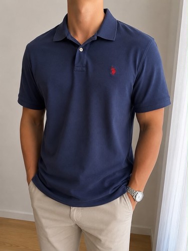 Polo assn poloshirt navy - assn.,