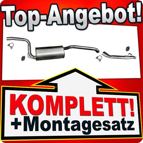 Auspuff für ford focus - für, iii