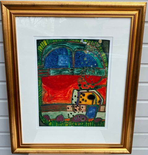 Hundertwasser 549 blindes auto - hundertwasser,