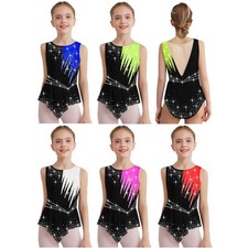 Mädchen Turnanzug Glitzer