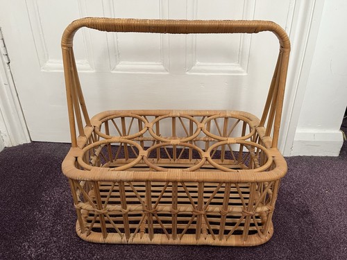 Vintage rustikaler korb - vintage,