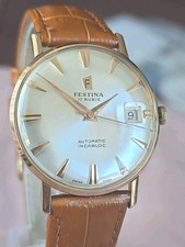 Herren Vintage vergoldete