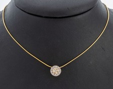 Schlangenhalskette 585 mit