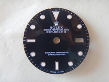 ROLEX OYSTER PERPETUAL DATE EXPLORER II ORIGINAL Schwarz 27,3 MM T < 25