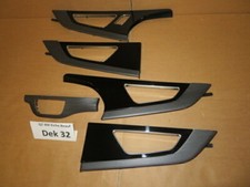 Original Audi Q7 4M SQ7 Dekor Einlagen Eiche Beaufort Holz Klavierlack Schwarz