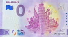Billet euro mini europa - 0,