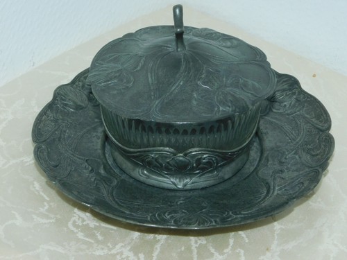 Jugendstil deckeldose auf - jugendstil-deckeldose,